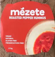 Roasted pepper hummus