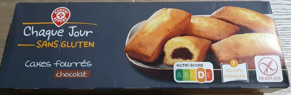 Cake fourrés chocolat