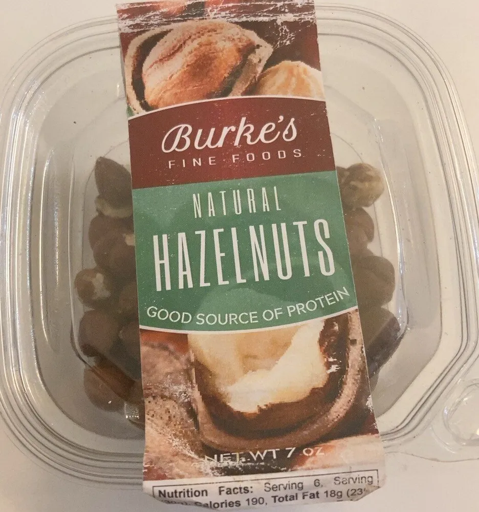Narural hazelnuts