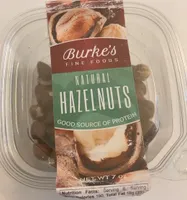 Narural hazelnuts