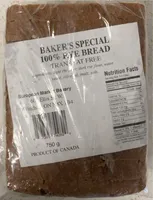 Baker’s Special 100% Rye Bread