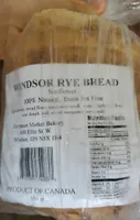 Windsor Rye Bread