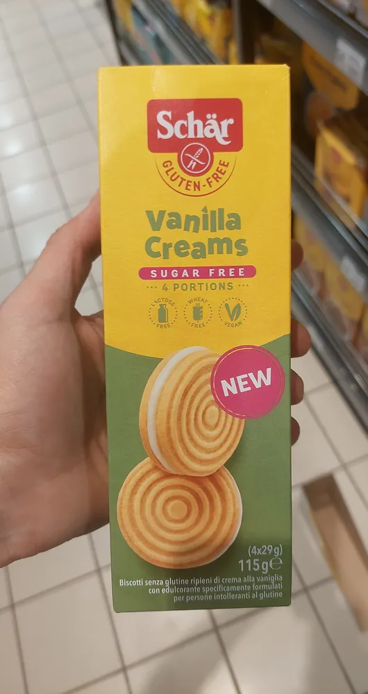 Gluten free Vanilla Creams