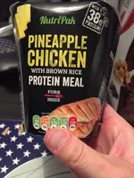Repas Protéiné - Poulet à l Ananas Et Riz Complet 300 g