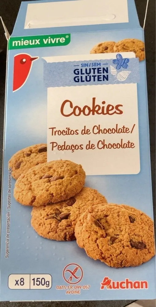 Cookies trocitos de chocolate