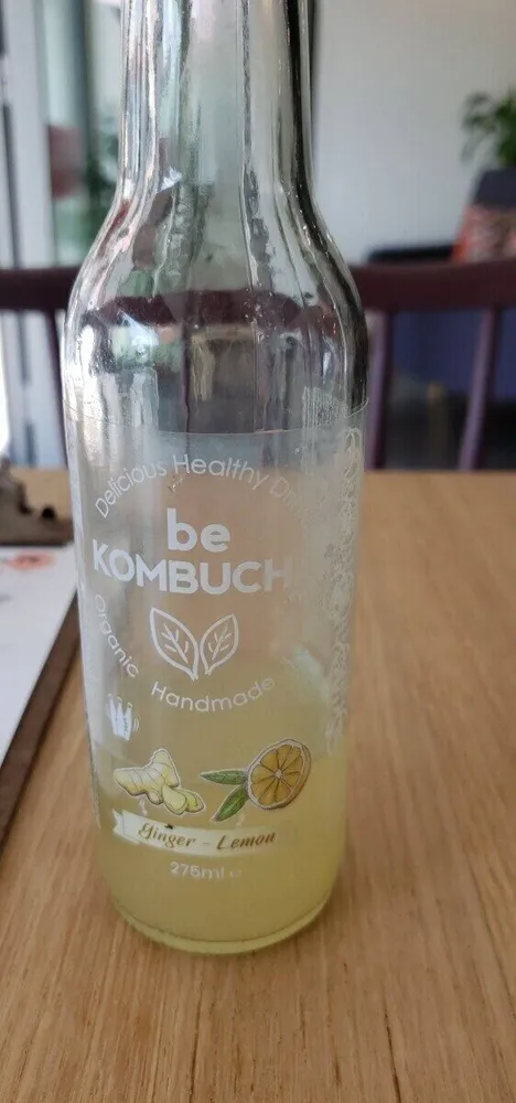Kombucha citron gingembre