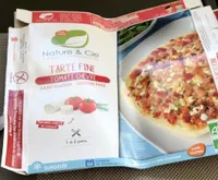 Tarte fine tomate chevre