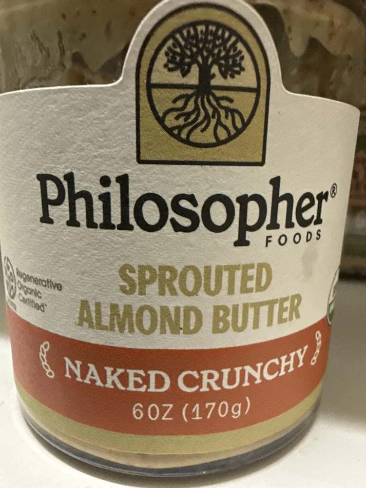 Sprouted almond butter