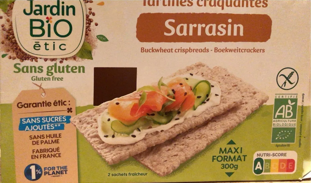 Tartines craquantes Sarrazin