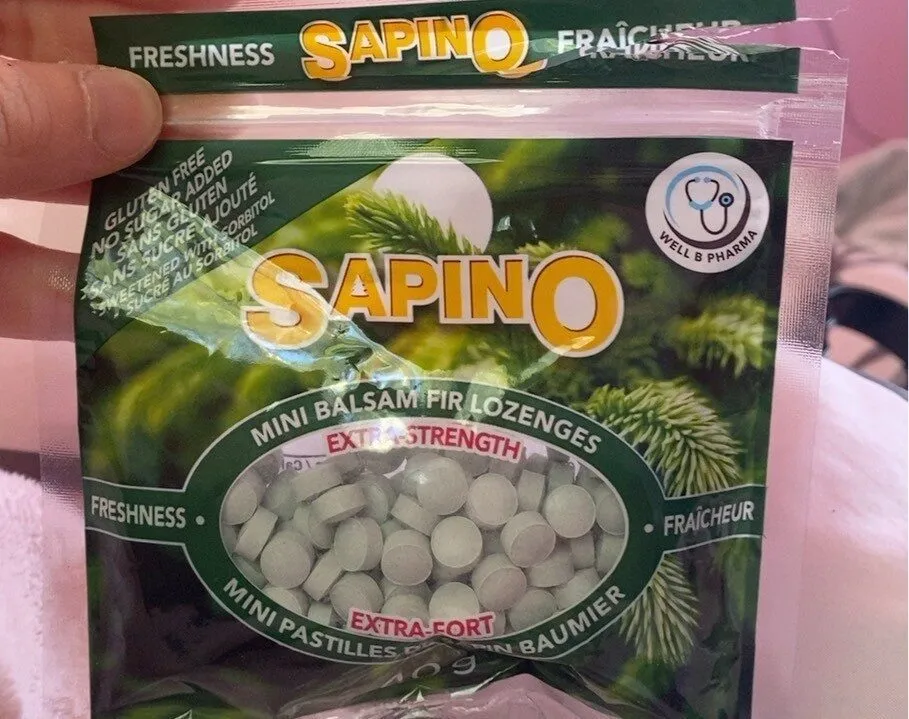 mini pastilles de sapin baumier