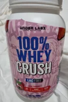Whey Crush, Zero Lactose, Strawberry