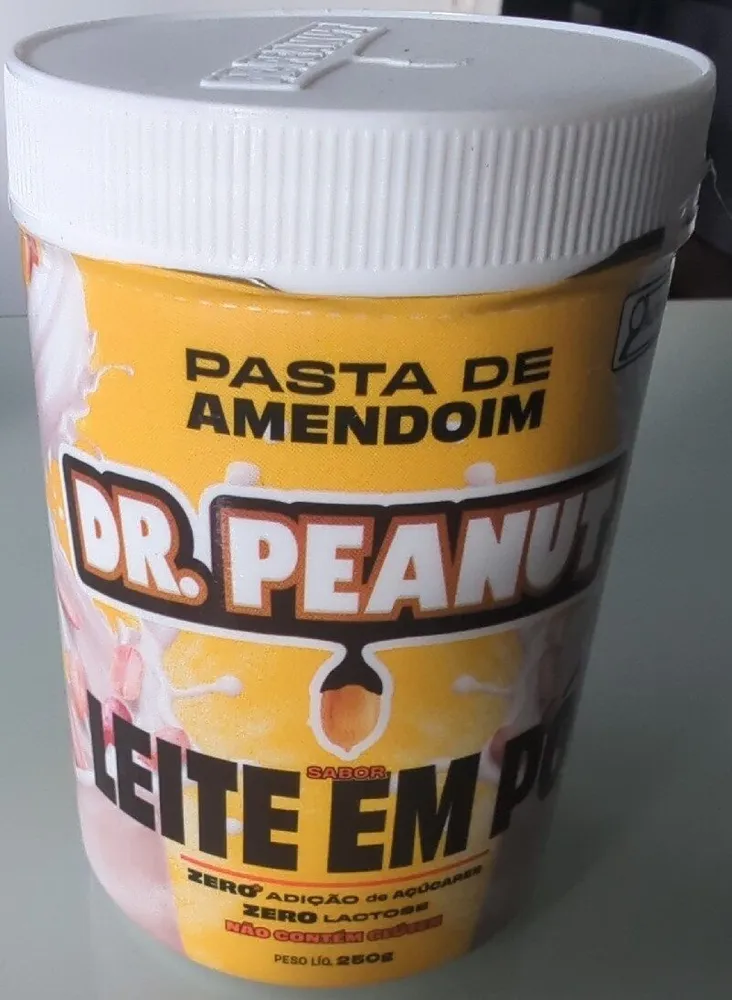 Pasta De Amendoim Sabor Leite Em Pó