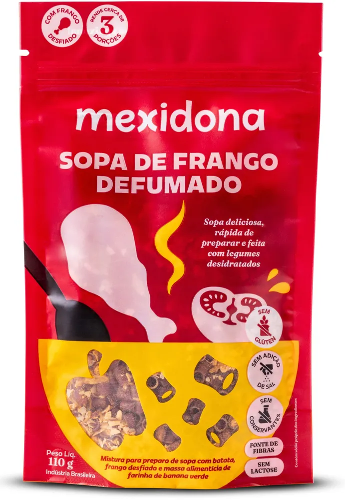 Sopa de Frango Defumado