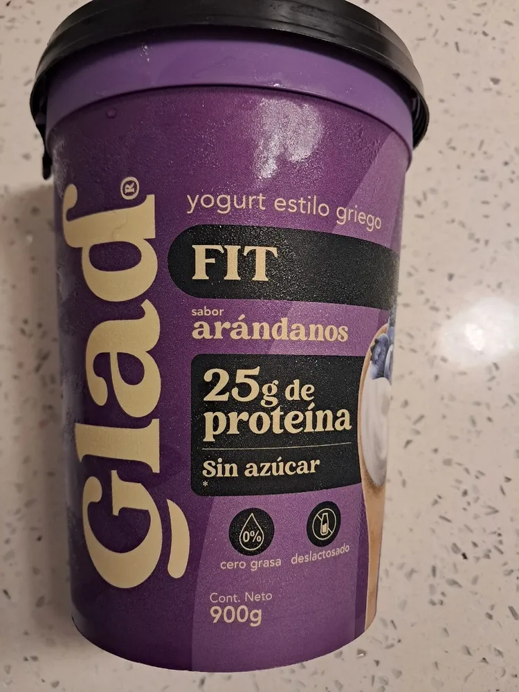Yogurt Estilo Griego FIT Sabor Arandanos