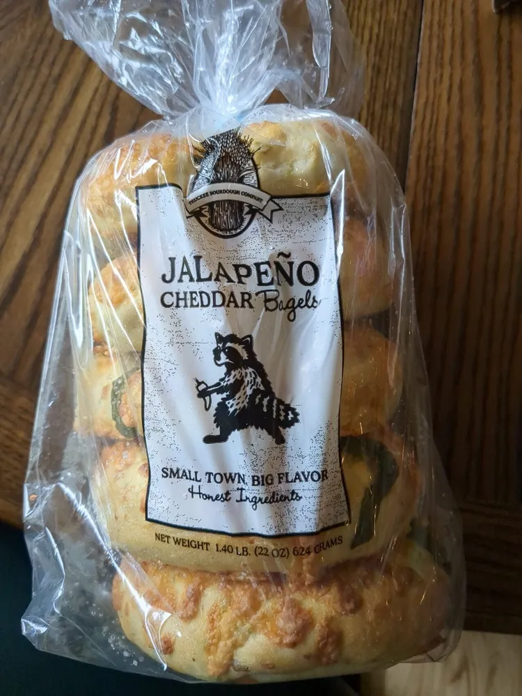 Jalapeno Cheddar Bagels