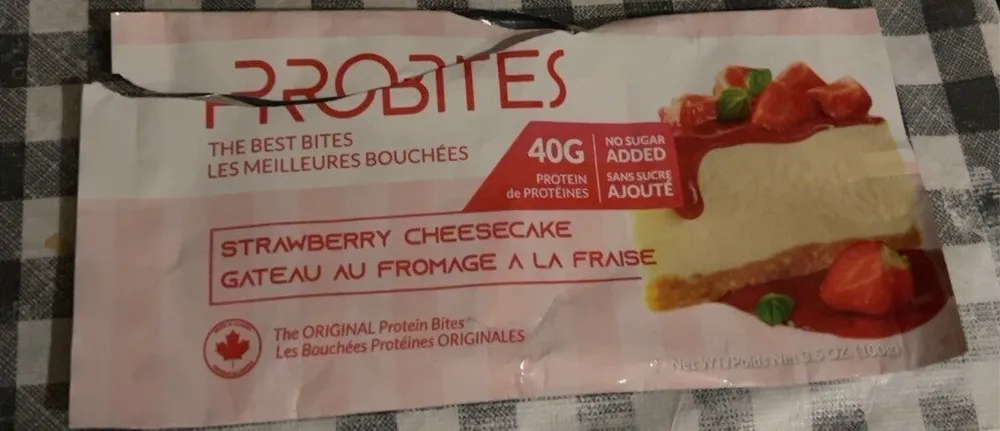 Probites strawberry cheesecake