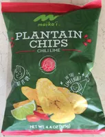 Plantain chips chili lime