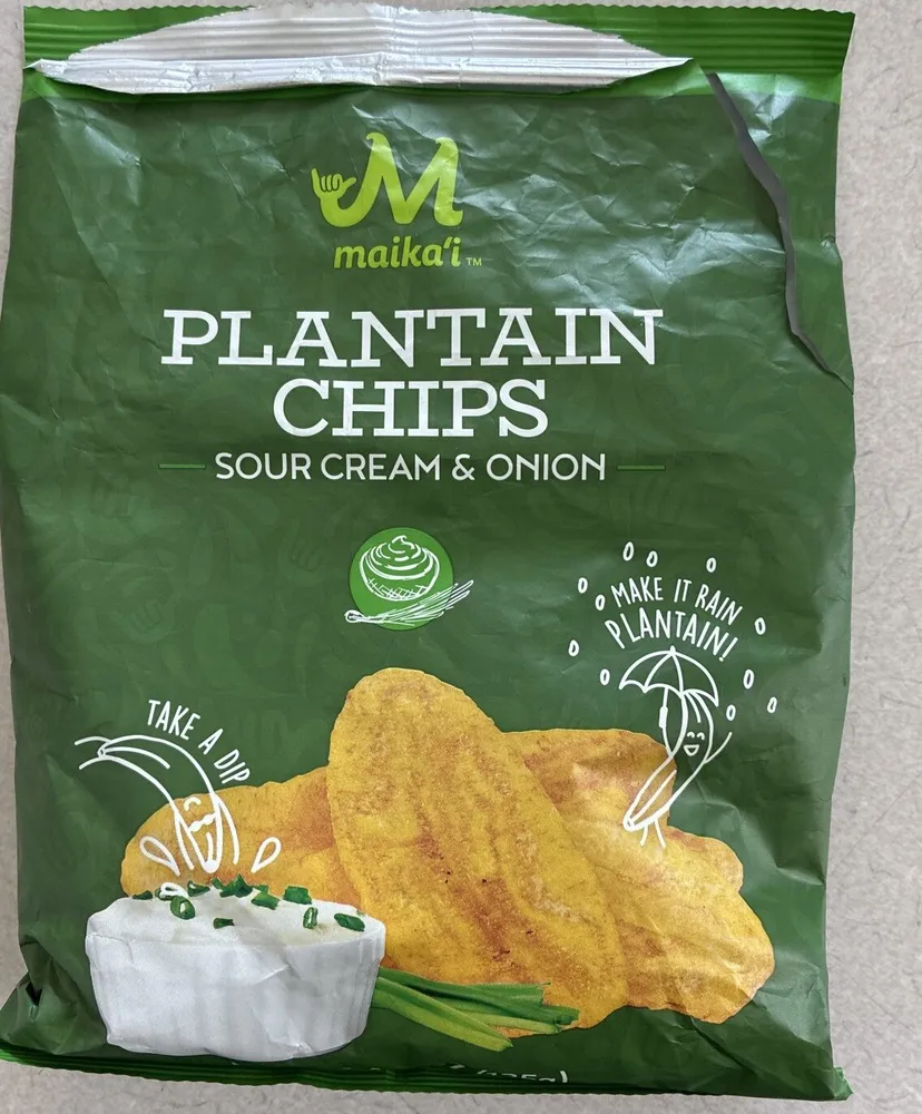 Plantain Chips: Sour Cream & Onion