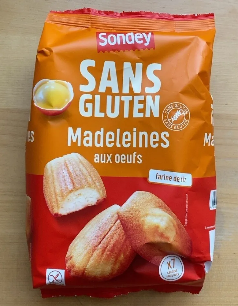 Madeleines aux oeufs