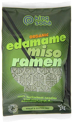King Soba Organic Edamame Miso Ramen
