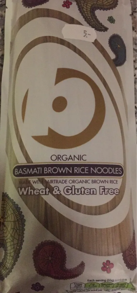 Basmsti brown rice noidled