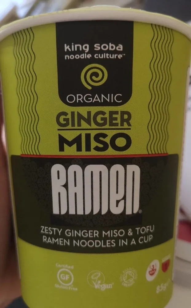 Ginger Miso Ramen