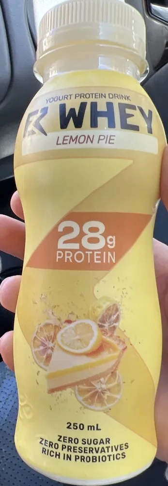 Yogurt, Protein, Drink Lemon Pie