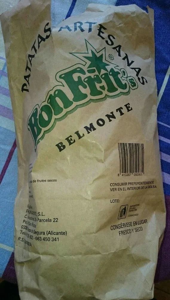 Patatas artesanas BonFrit's