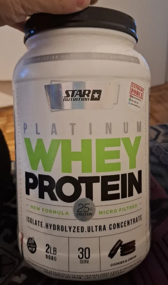 Platinum Whey Protein Cookies & Cream