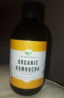 Organic kombucha blood orange and turmeric