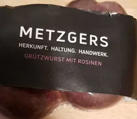 Grützwurst mit Rosinen