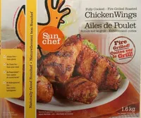 Fully cooked chicken wings