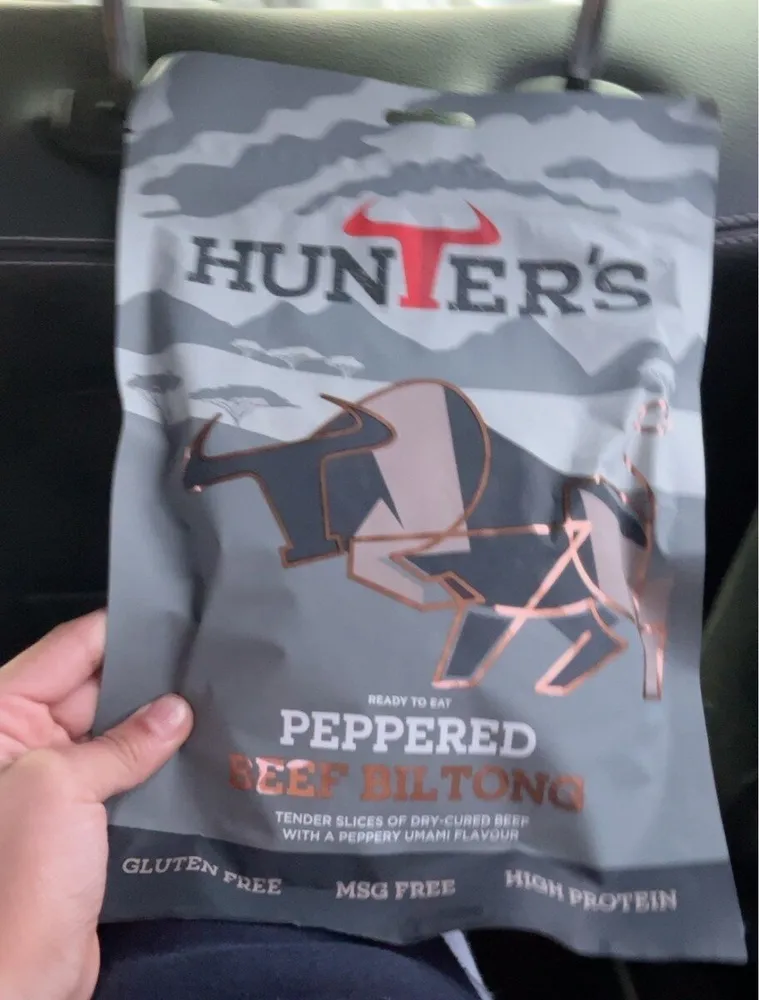Pepperd beef biltong