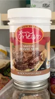 Sauce au poivre noir