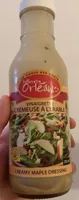 Vinaigrette crémeuse à l’érable