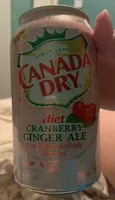 Diet cranberry ginger ale