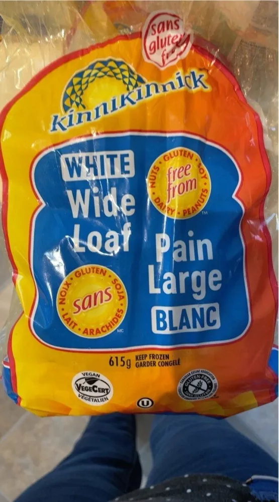 White wide loaf