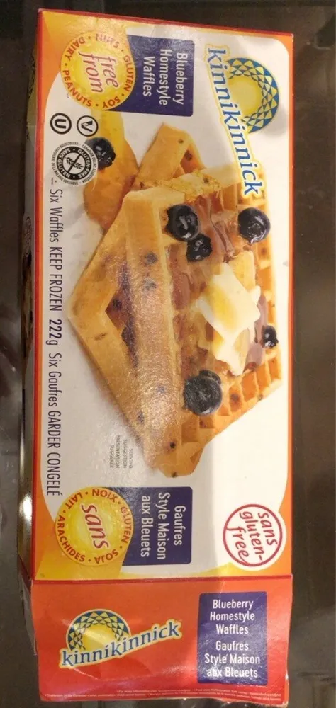 Blueberry Homestyle Waffles