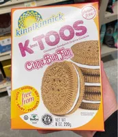 Cinna Bun Fun Cinnamon Sandwich Crème Cookies