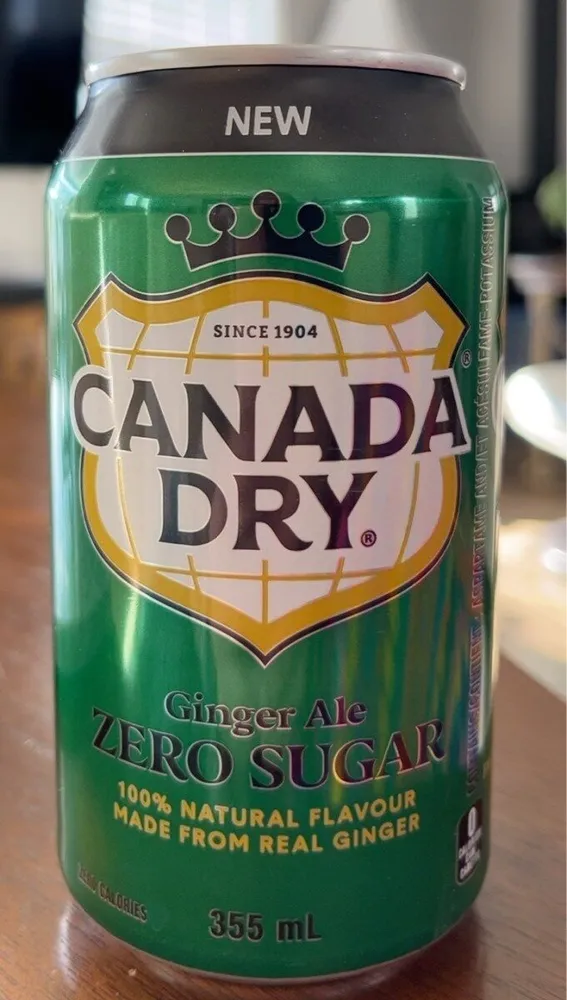 Ginger Ale Zero Sugar