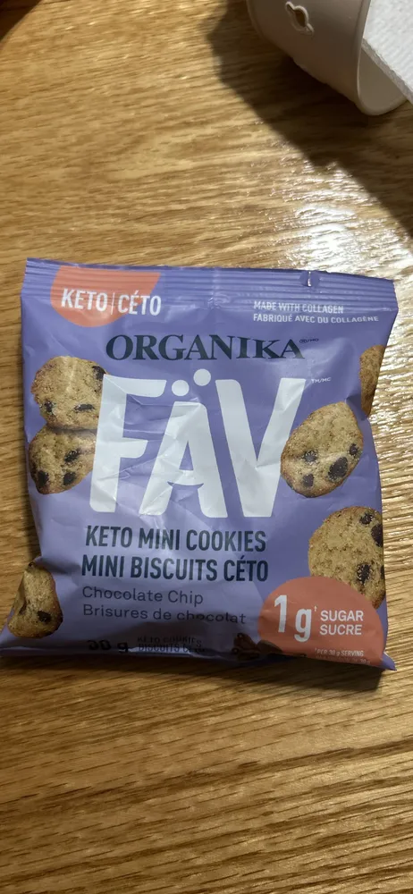 Fäv keto mini cookies