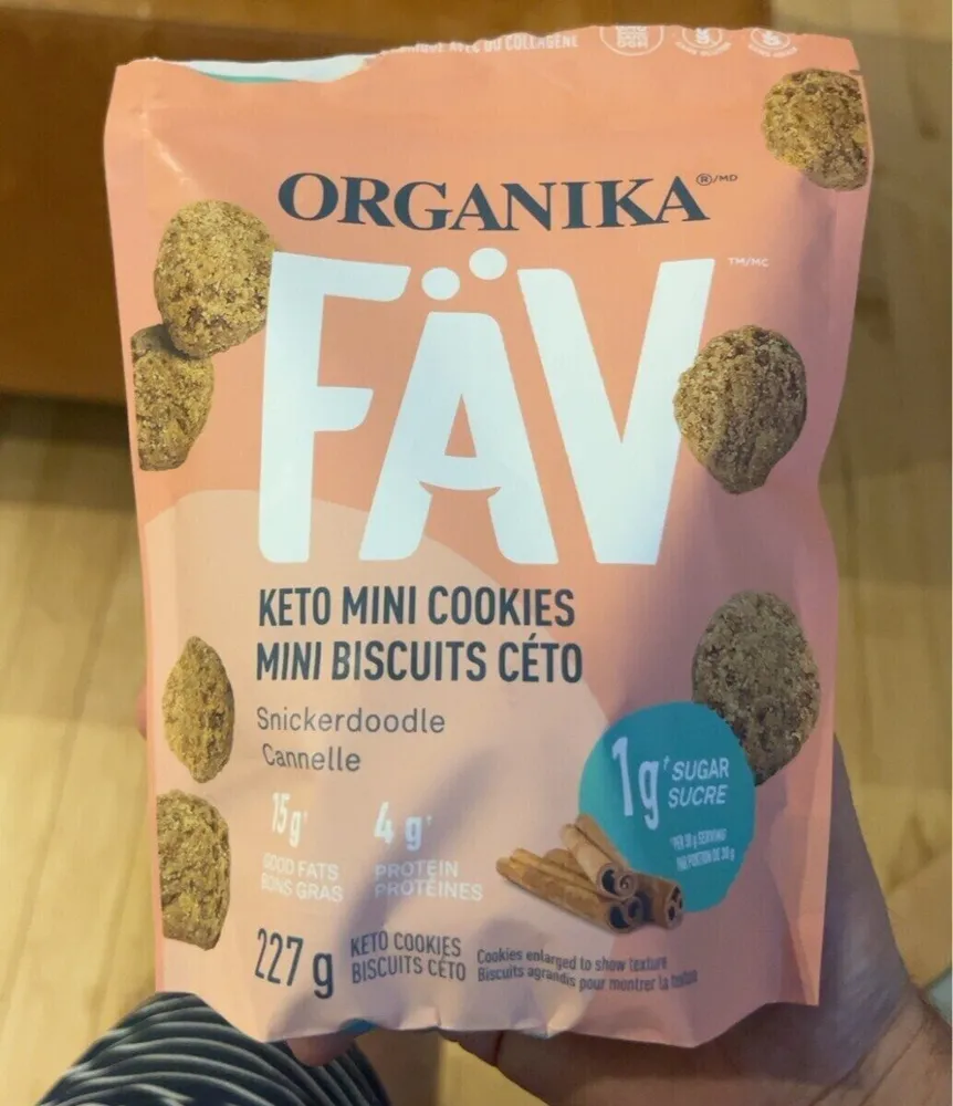 Keto mini cookies