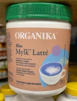 Blue mylk latte