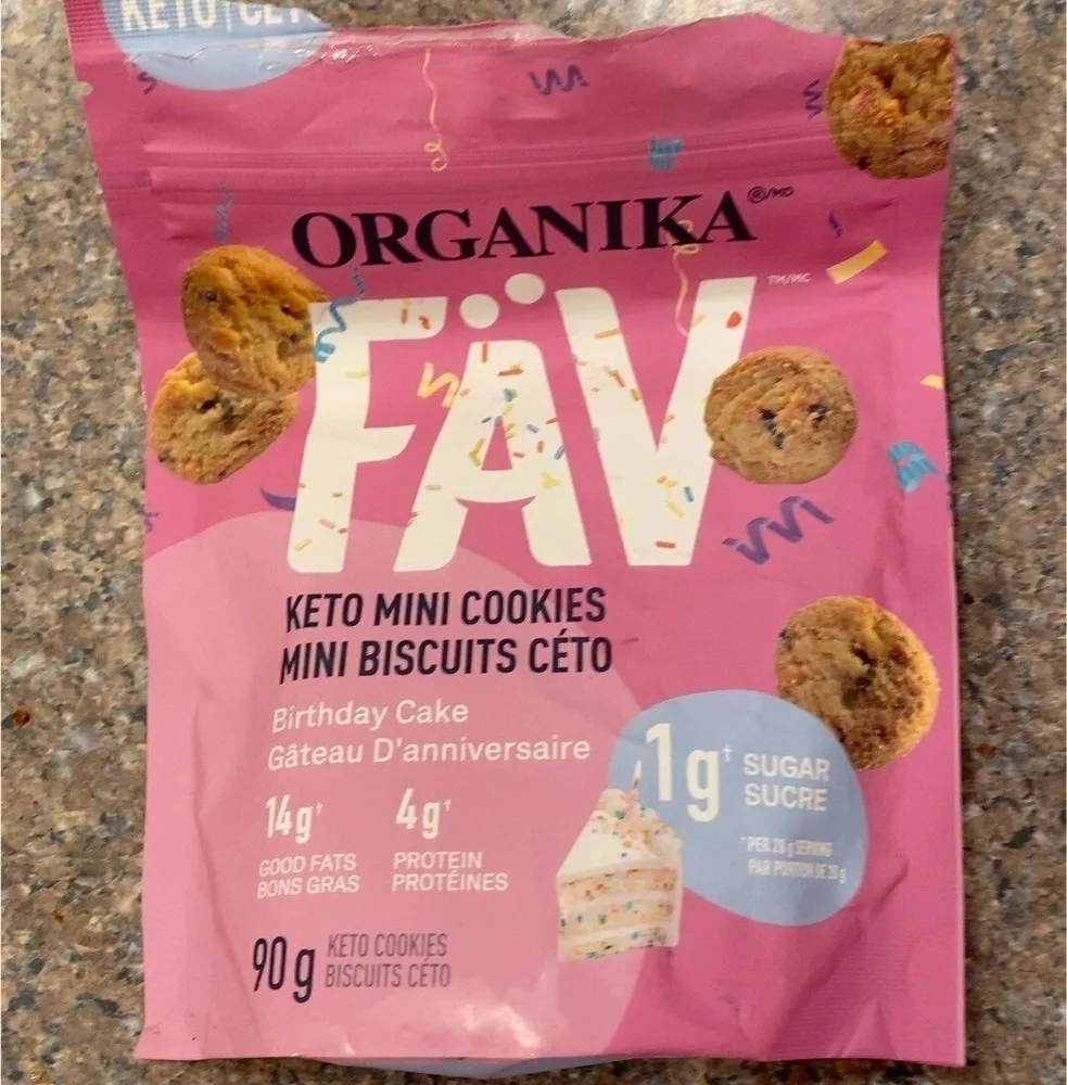 Keto mini cookies