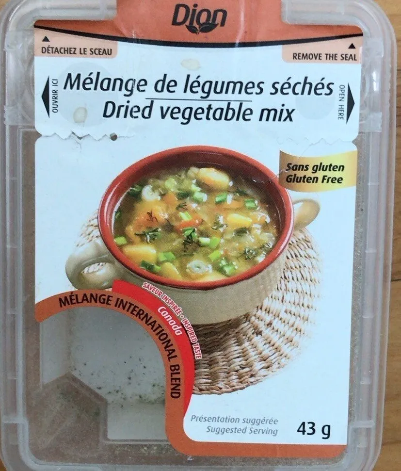 Melange de legumes seches