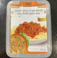 Epices sauce a spaghetti