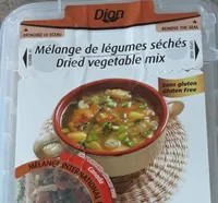 Mélange de légumes séchés