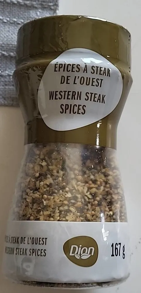 Épices à steak de l'ouest