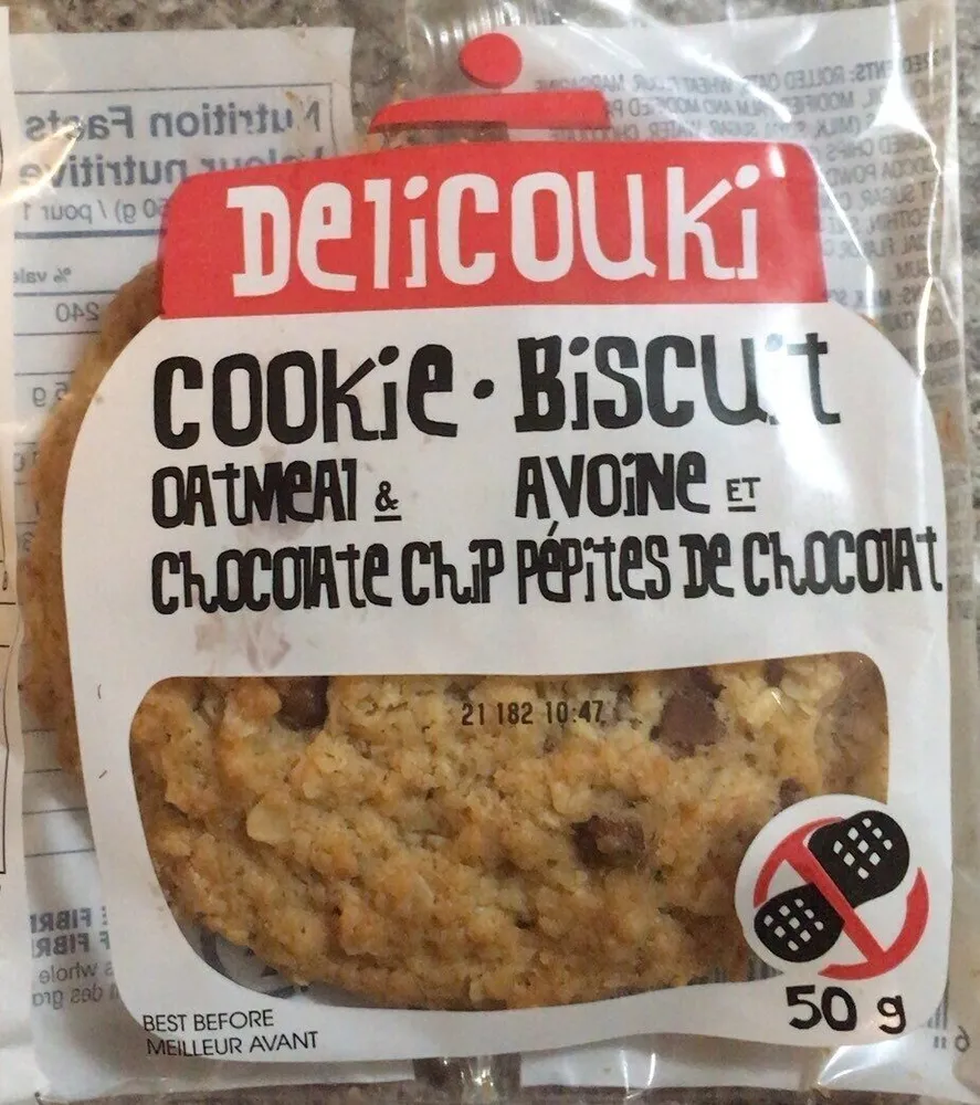 Biscuit Avoine & Pépites de Chocolat