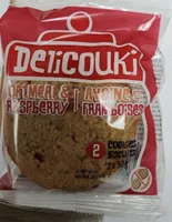 Biscuit avoine et framboise